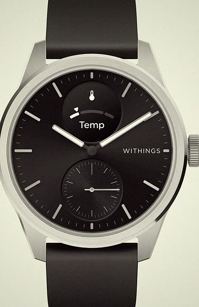 WITHINGS - Scanwatch 2 42mm - Black - HWA10-model 4-All-Int - Smartwatch