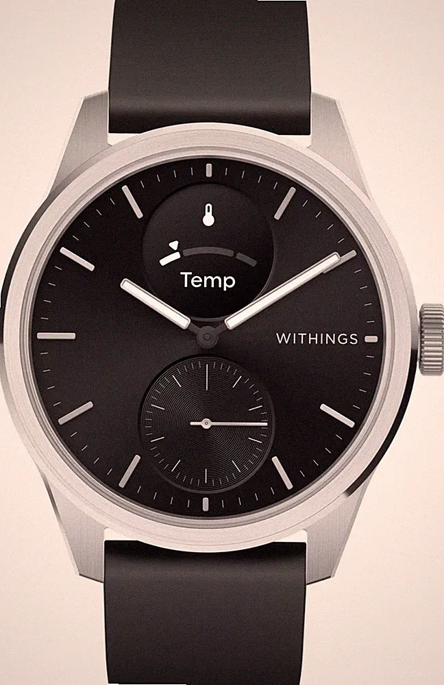 WITHINGS - Scanwatch 2 42mm - Black - HWA10-model 4-All-Int - Smartwatch