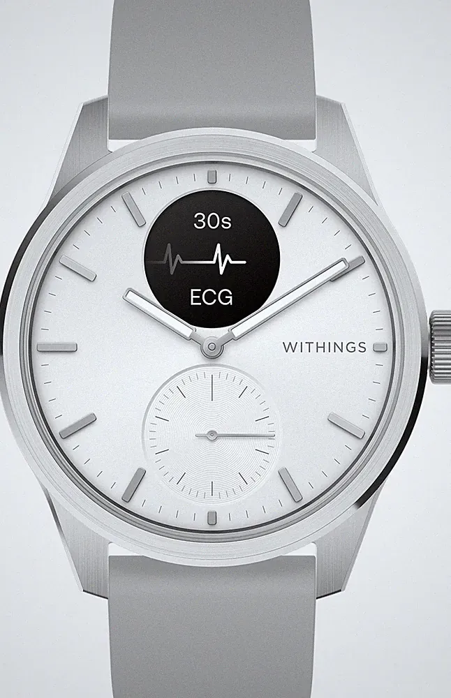 WITHINGS - Scanwatch 2 42mm - White - HWA10-model 5-All-Int - Smartwatch