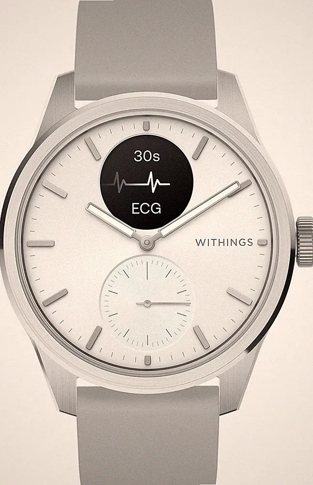 WITHINGS - Scanwatch 2 42mm - White - HWA10-model 5-All-Int - Smartwatch