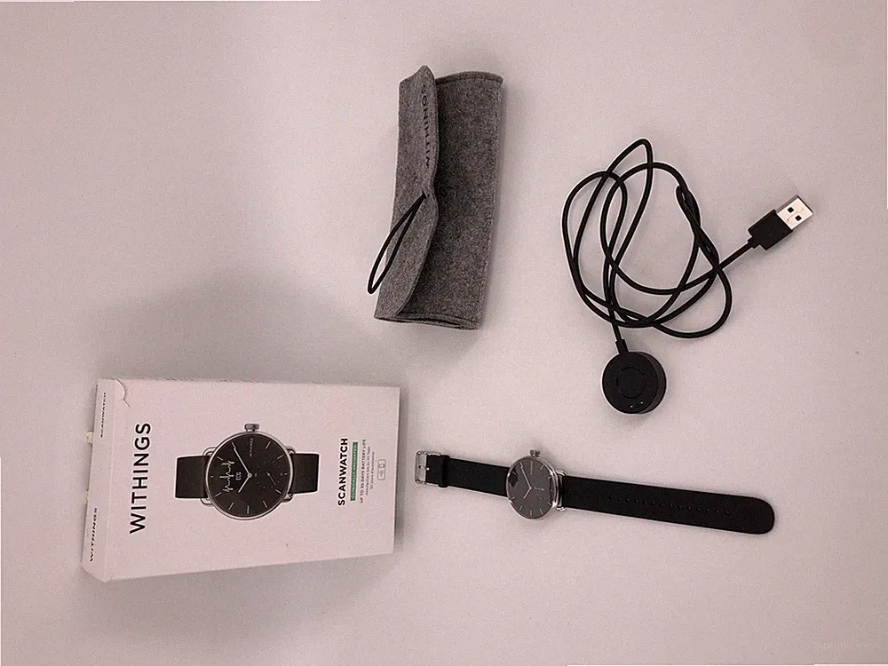 Withings ScanWatch Hybrid Smartwatch EKG Herzfrequenzsensor siehe Hinweis
