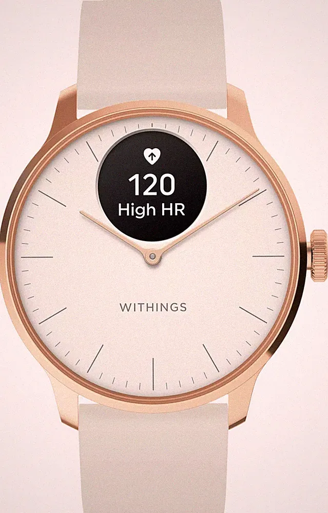 WITHINGS - Scanwatch Light - Roségold, White 37mm - HWA11-model 1-All-In
