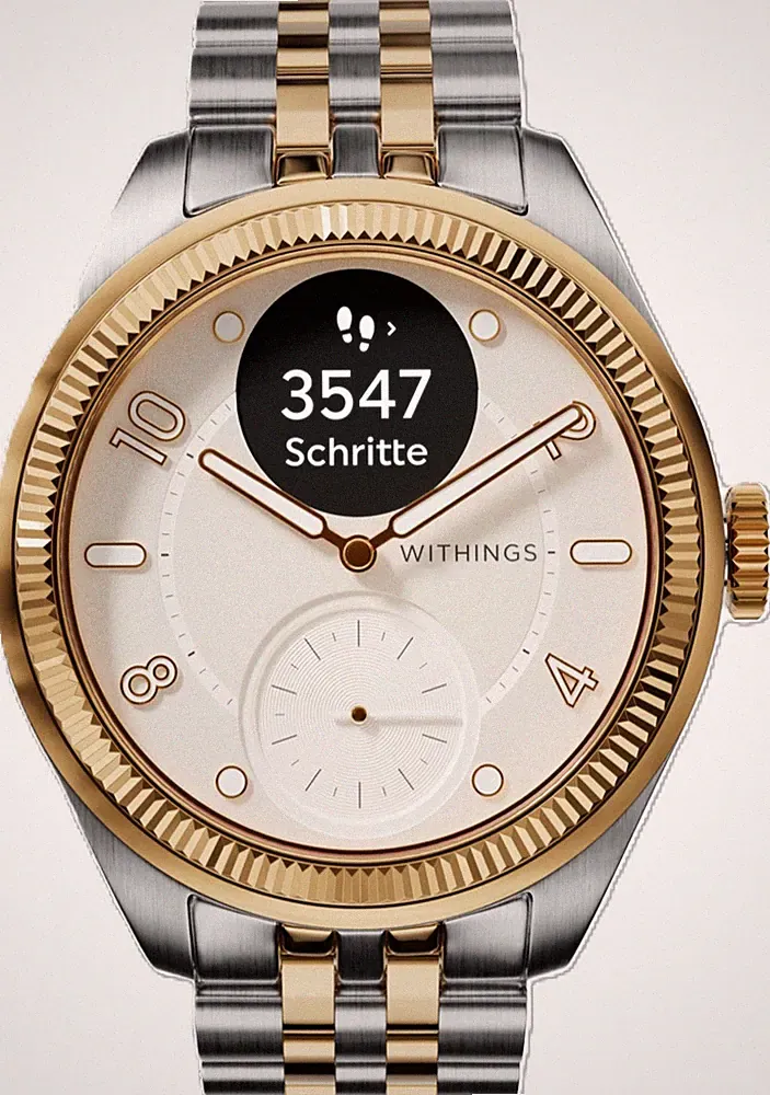WITHINGS - Scanwatch Nova Brilliant 39mm - bicolor - Smartwatches, Damenuhren