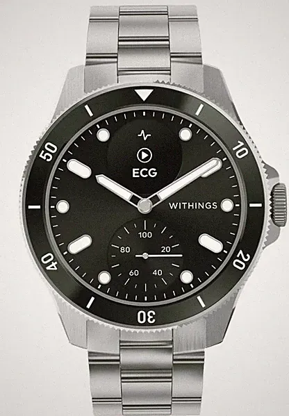 WITHINGS - ScanWatch Nova - Green - HWA10-model 8-All-Int - Smartwatch