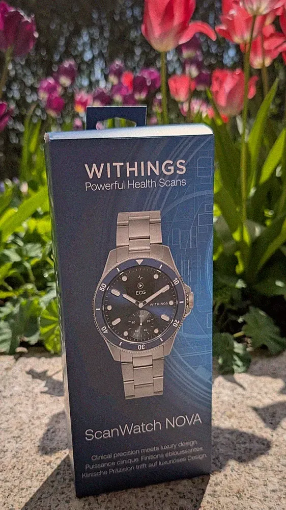 WITHINGS Scanwatch Nova | HWA10 | Smartwatch - Hybriduhr | Neu&OVP | Blau