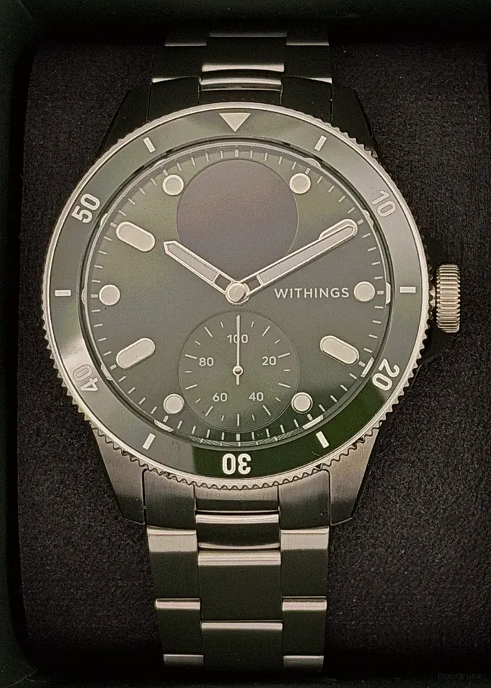 WITHINGS ScanWatch Nova Hybrid Smart Watch 42 mm Grün HWA10-model 8-All-Int