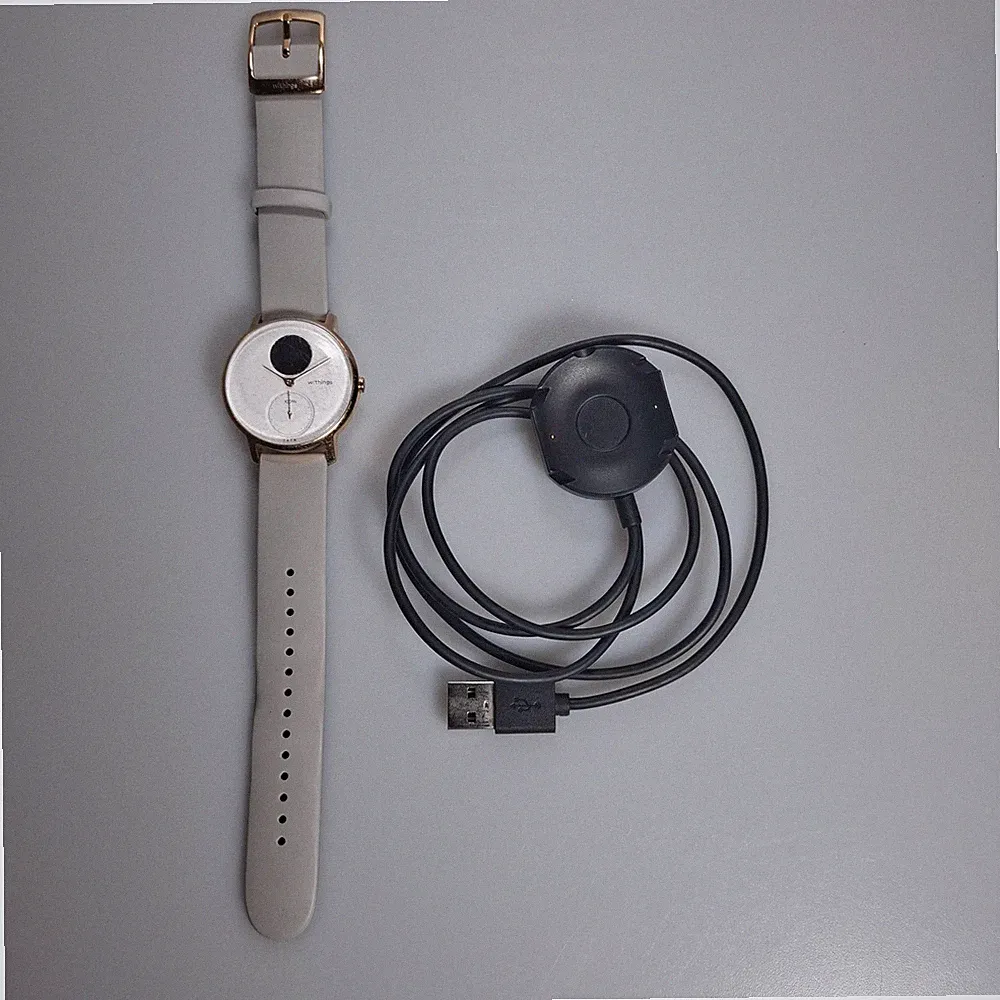 Withings Steel HR Hybrid MultiSport Tracking Herzfrequenz Gold Smartwatch HWA03B