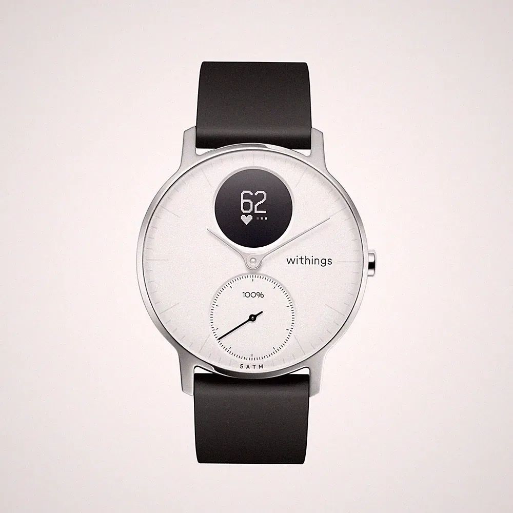 Withings Steel HR Hybrid Smartwatch Fitnessuhr mit Herzfrequenzmessung