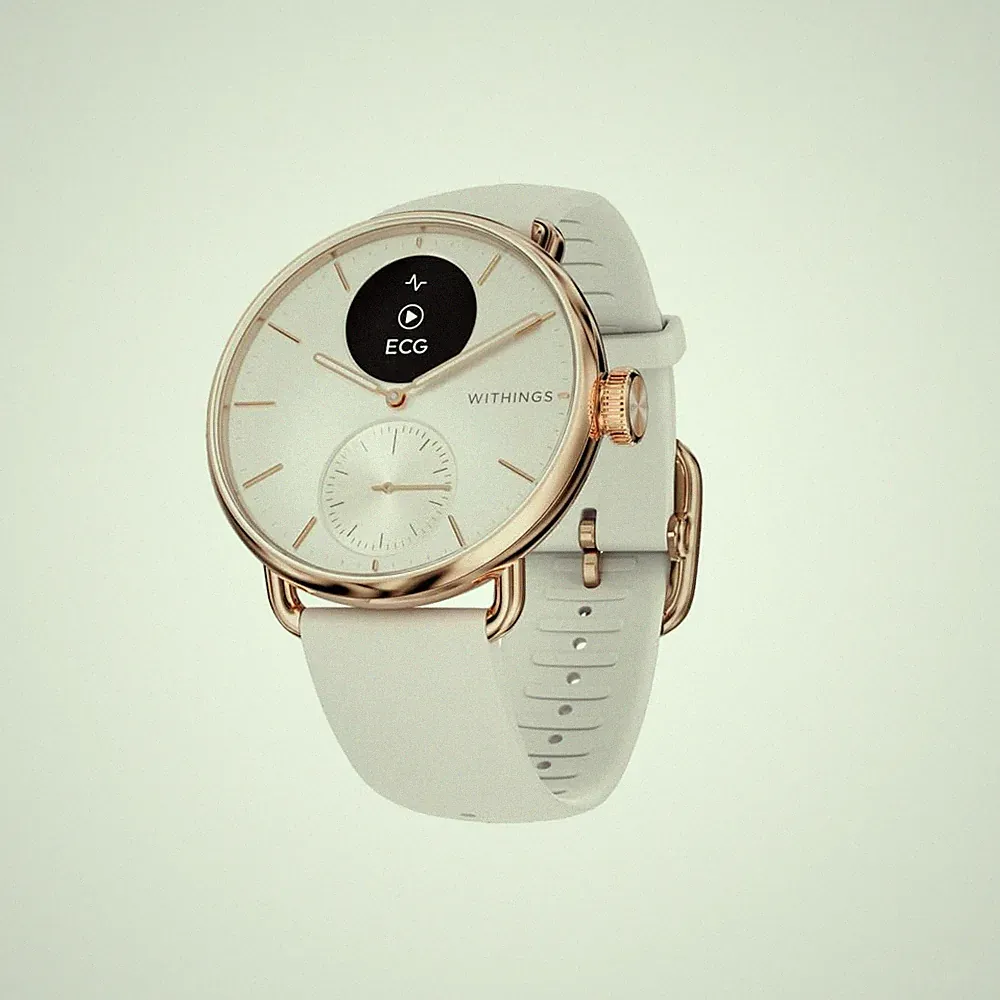 Withings Withings ScanWatch 2 HWA10-model 4-All-Int Hybrid Smartwatch ECG SPO2