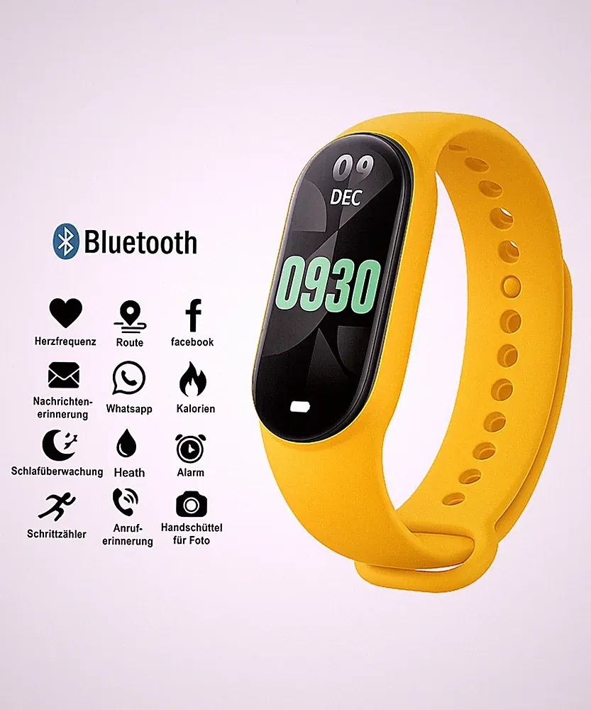 Gelb Smartwatch