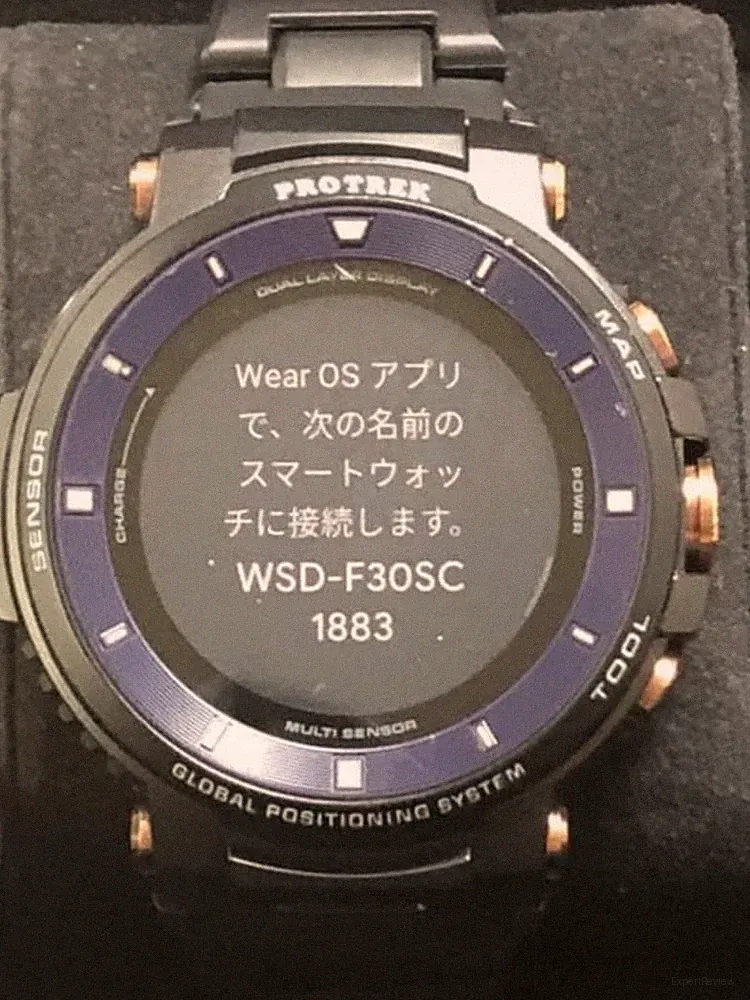 WSD-F30SC-BK Casio Protrek Uhr Outdoor Smartwatch