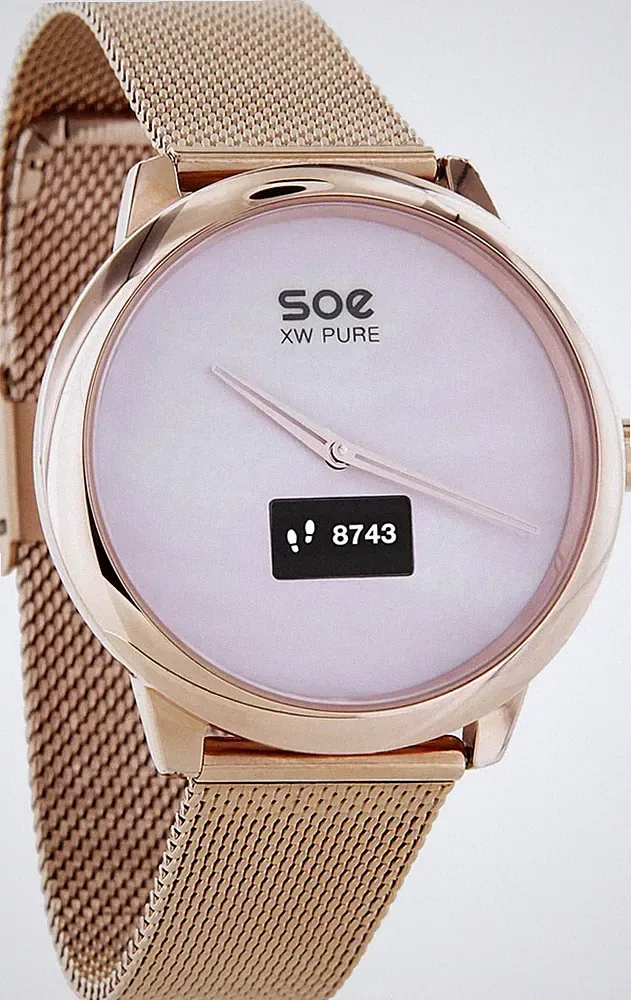 Metall Hybrid-Smartwatch