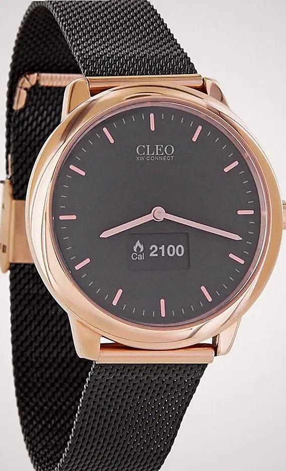 X-WATCH 54033 Hybrid-Smartwatch CLEO XW Connect Smartwatch Damen, defekt