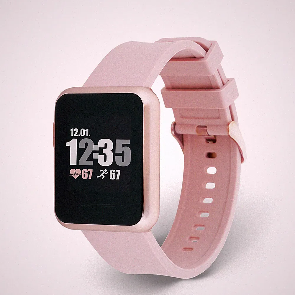 X-WATCH KETO SUN Reflect Smartwatch Fitness Tracker Damen Uhr Puls SAHARA SUN