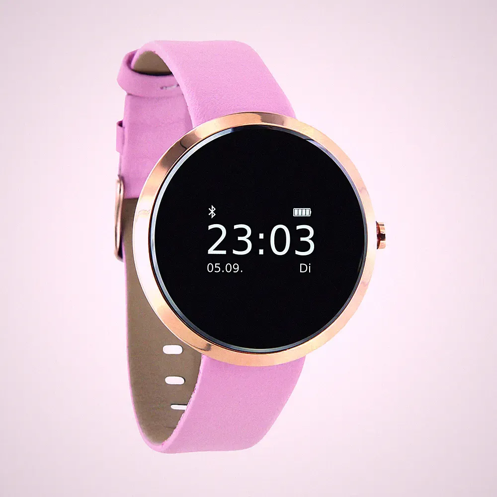 X-WATCH SIONA XW FIT LIGHT ROSE Smartwatch Fitness Tracker Damen Uhr Android iOS