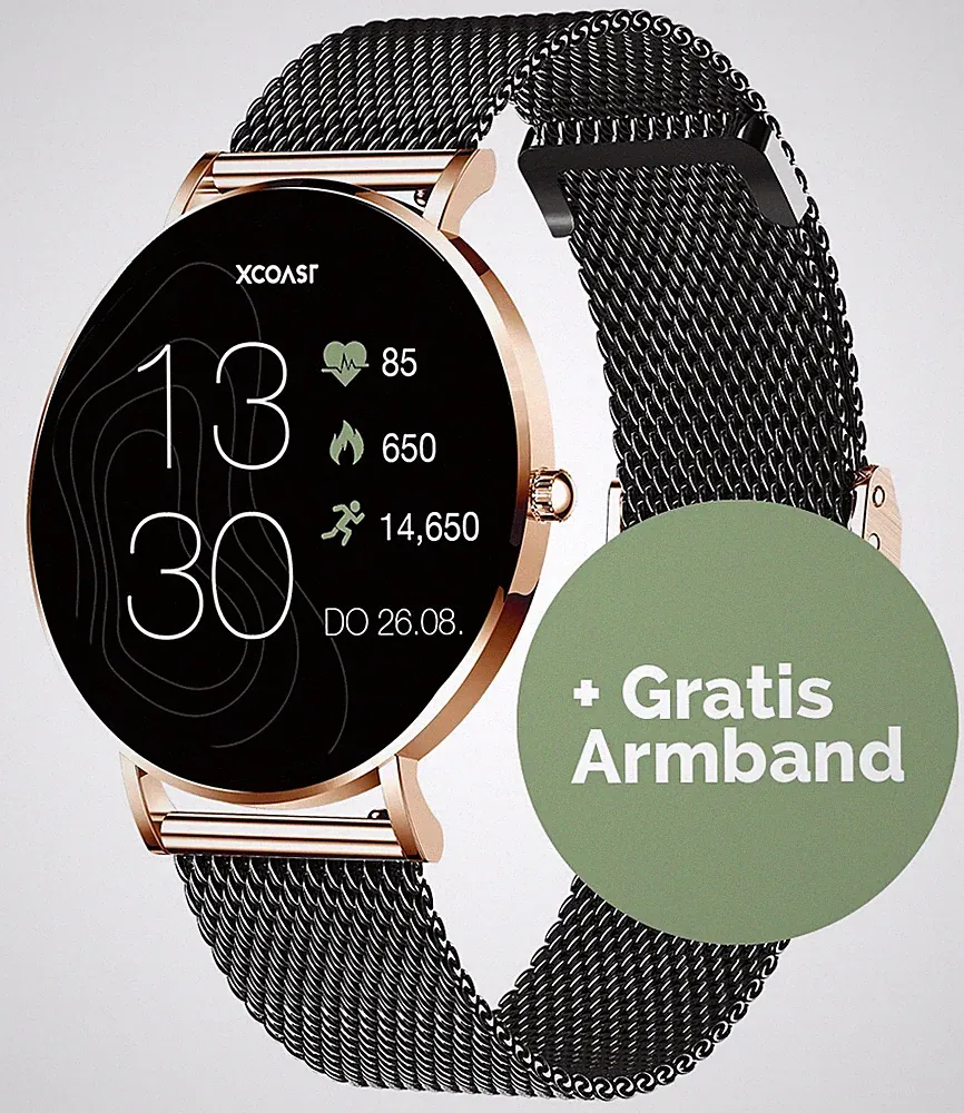 xcoast siona 2 damen smartwatch armband