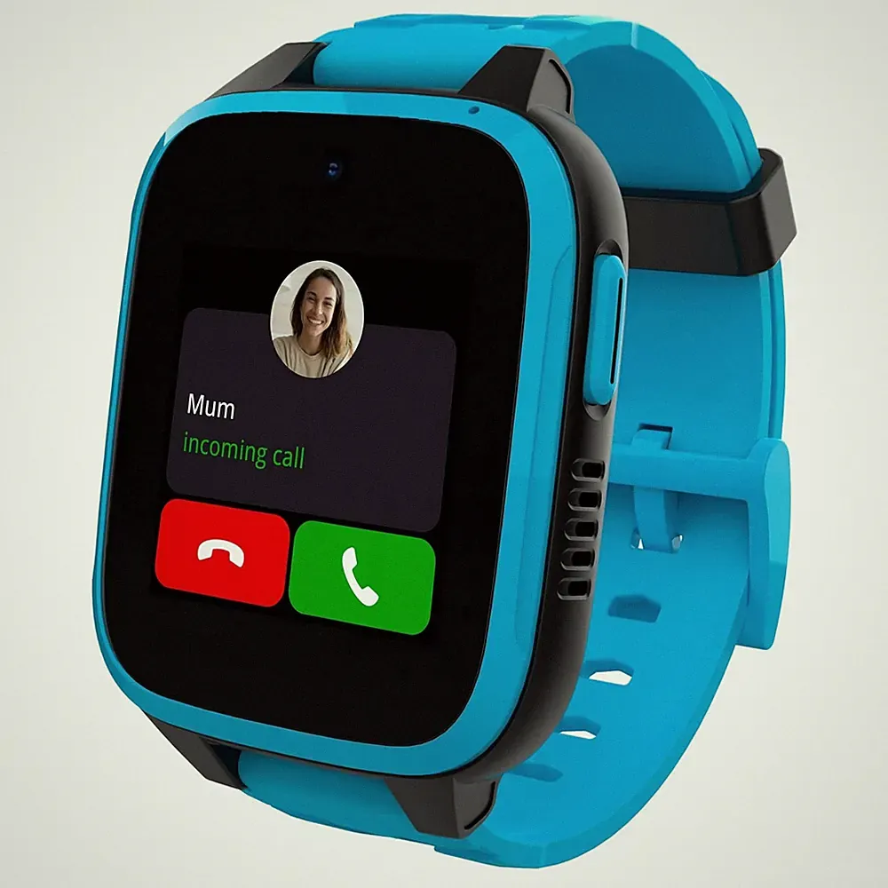 XGO3 Kinder-Smartwatch in Blau, Begleiter im Familienalltag mit GPS