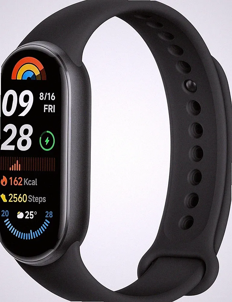 XIAOMI Mi Smart Band 9 Smartwatch Midnight Black Schwarz Fitness-Tracker