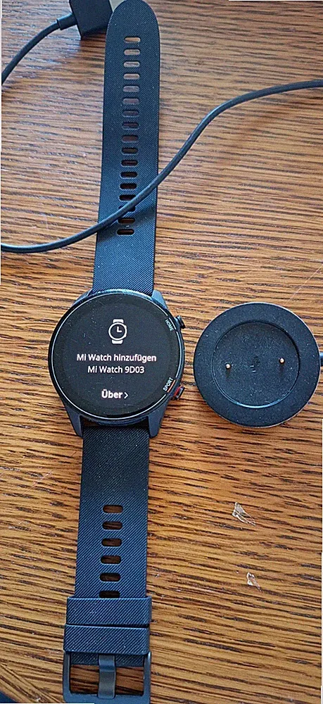 Xiaomi Mi Watch Smartwatch Schwarz Unisex Erwachsene inkl. Ladekabel
