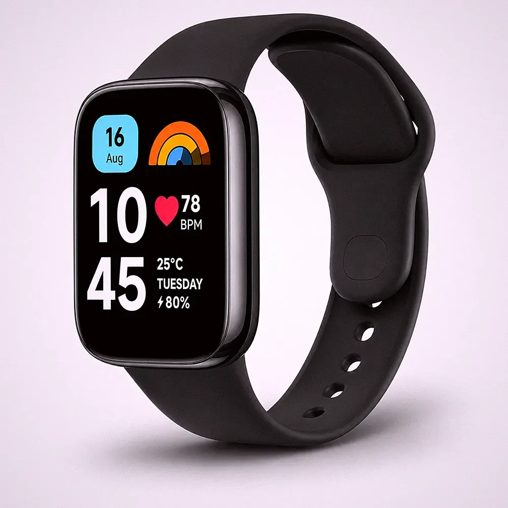 Xiaomi Redmi Watch 3 Active Smartwatch schwarz