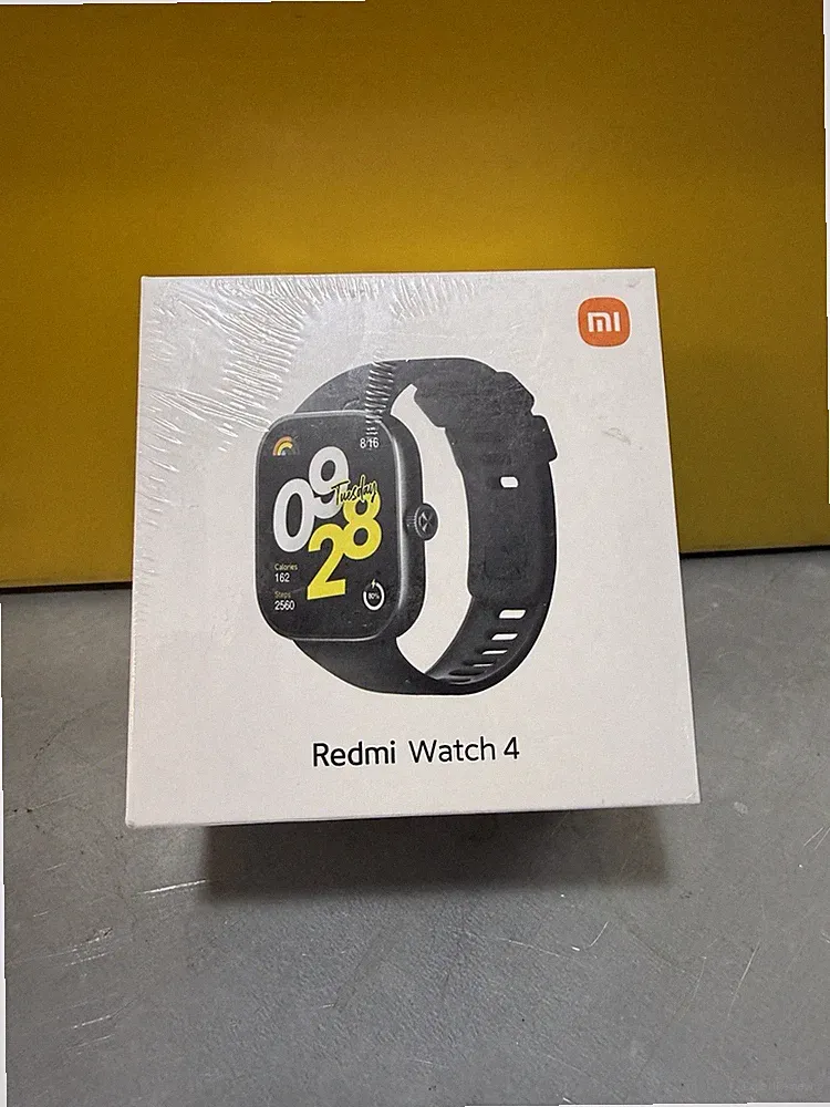 Xiaomi Redmi Watch 4 Smartwatch Bluetooth GPS 5ATM Schwarz Neu OVP