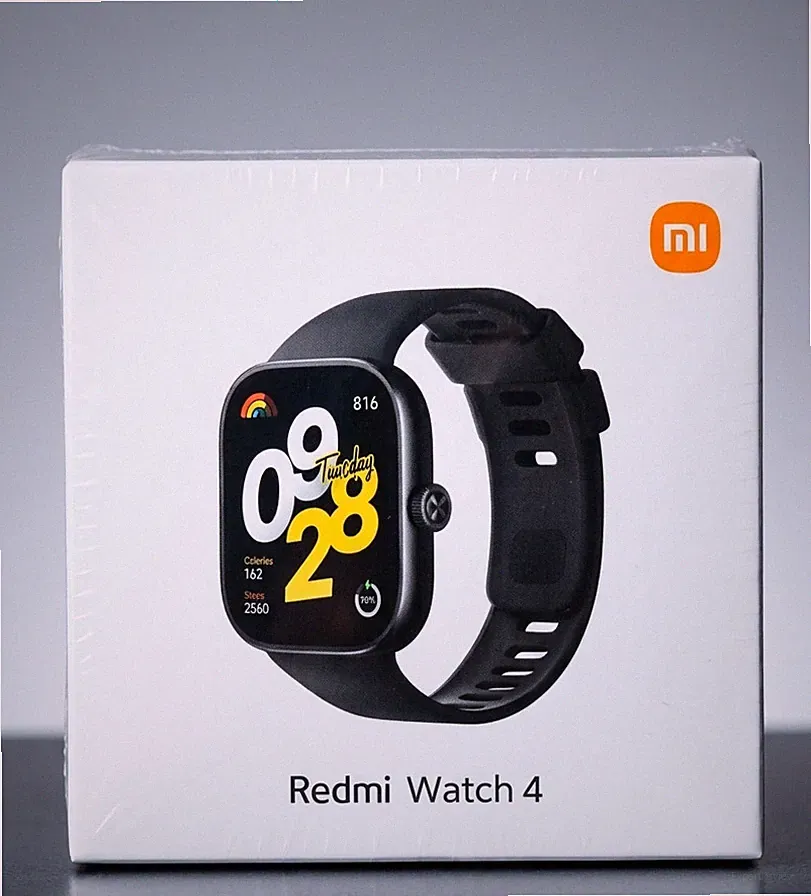 Xiaomi Redmi Watch 4 Smartwatch Obsidian Black OVP AMOLED GPS Bluetooth 5.3