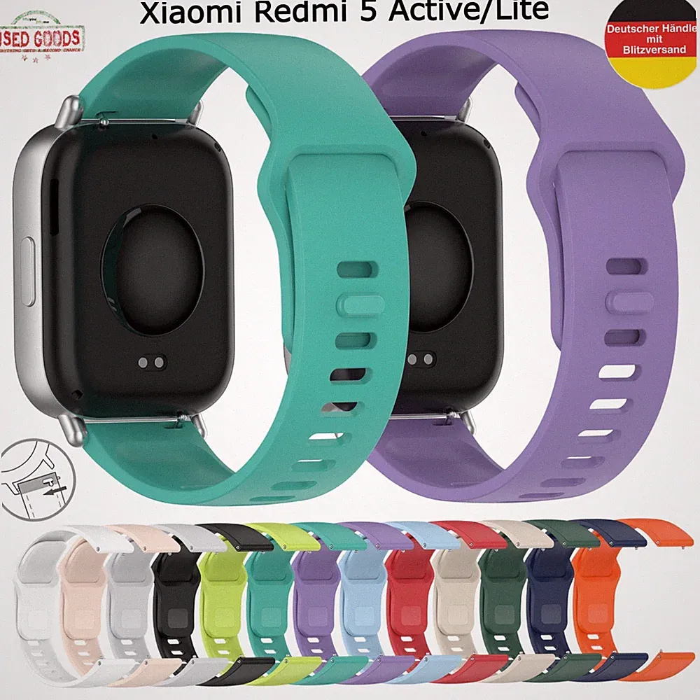 Xiaomi Redmi Watch 5 Active | Lite Uhrenarmband Silikon Mi Band Sport Smart Uhr