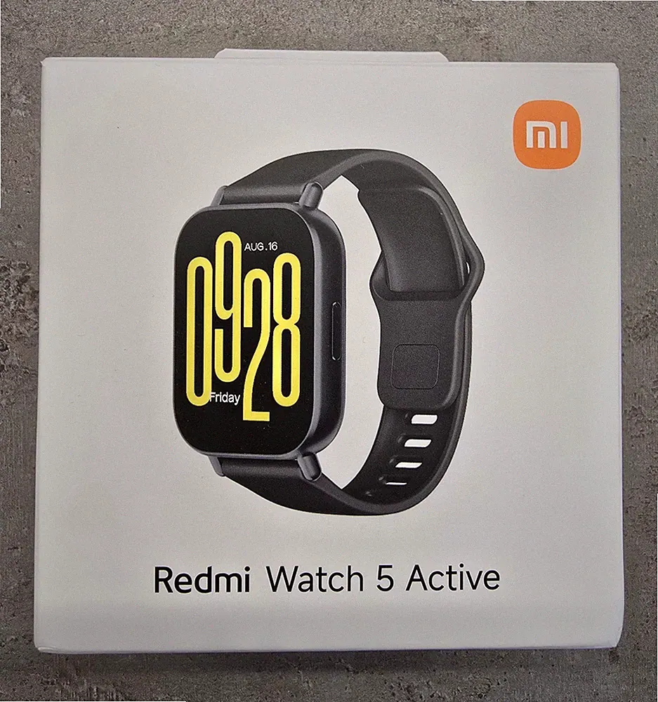 Xiaomi Redmi Watch 5 Active schwarz, Smartwatch - BT 5.3, 18 Tage Akkulaufzeit