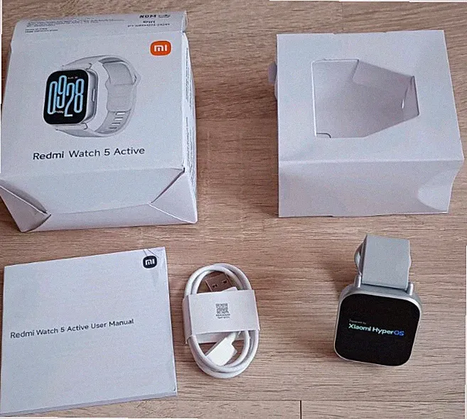 Xiaomi Redmi Watch 5 Active Siber Smartwatch Bluetooth Neu OVP Telefonieren