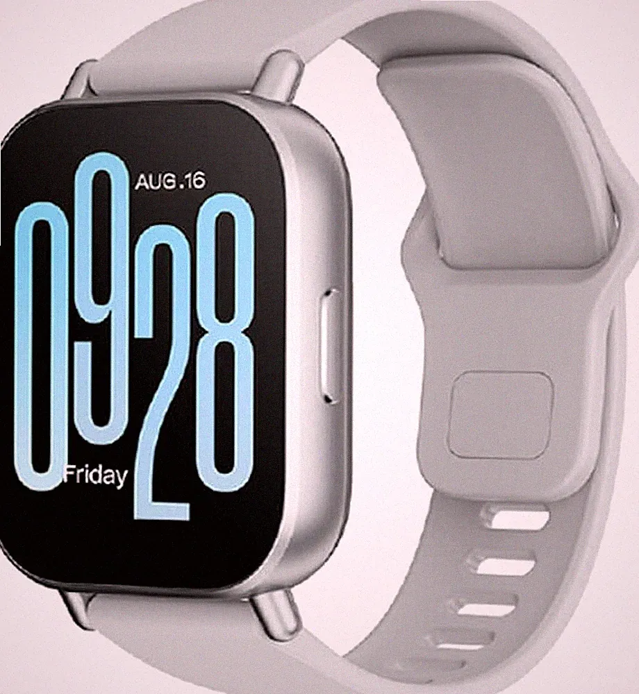 Xiaomi Redmi Watch 5 Active Smartwatch, 2.0" LCD Display wasserdicht silber
