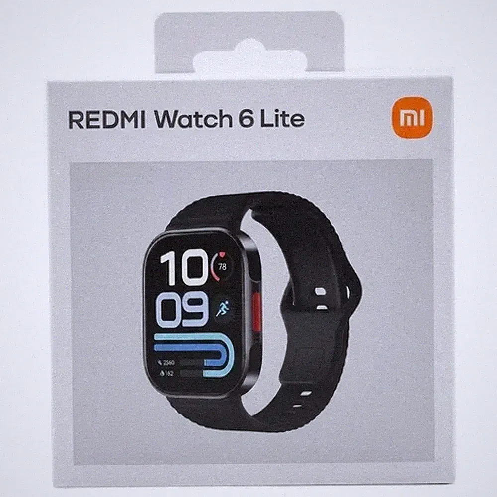 Xiaomi Redmi Watch 6 Lite Smartwatch Schwarz 1,96" AMOLED 5ATM GNSS 150 Modi