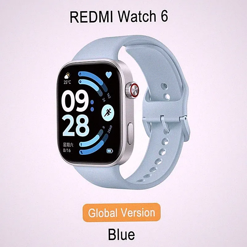 Xiaomi Redmi Watch 6 Smartwatch 2,07" AMOLED GPS 5ATM 150 Sportmodi