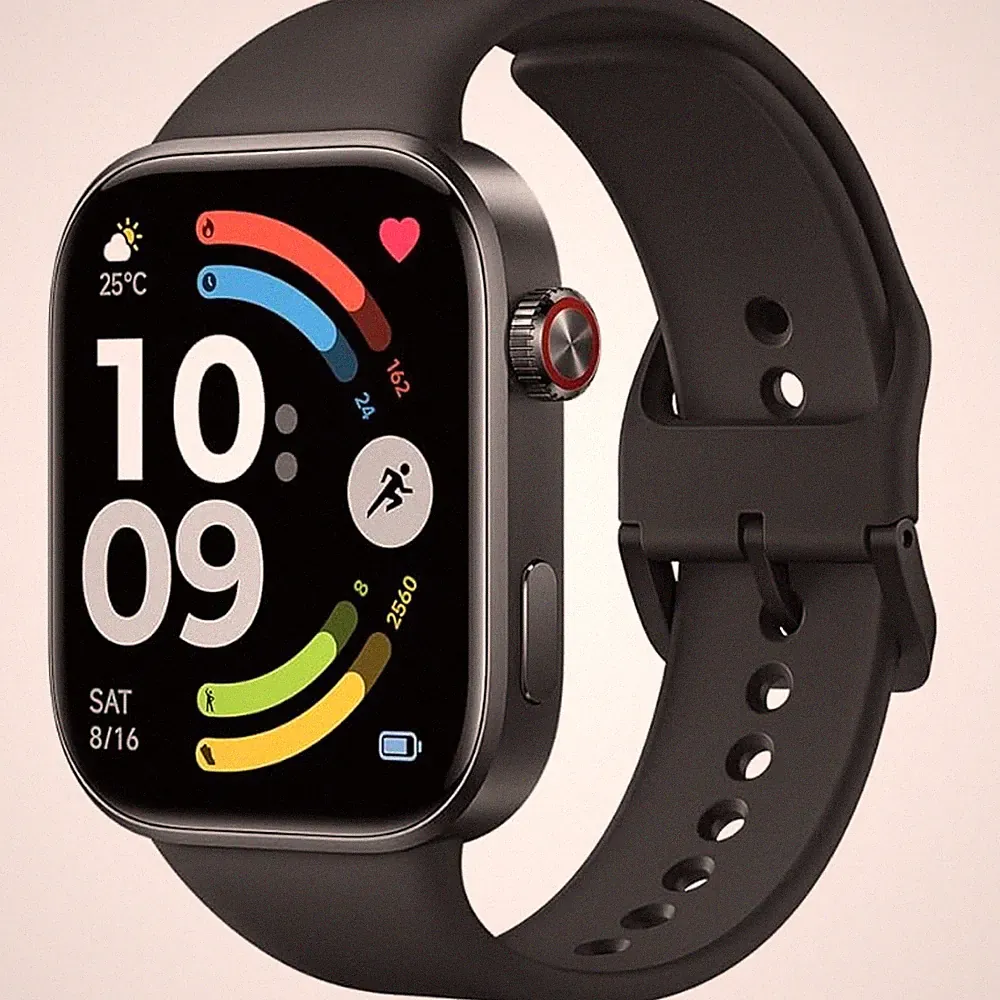 Xiaomi Redmi Watch 6 Smartwatch Schwarz AMOLED 2,07 Zoll 150+ Sport GNSS...