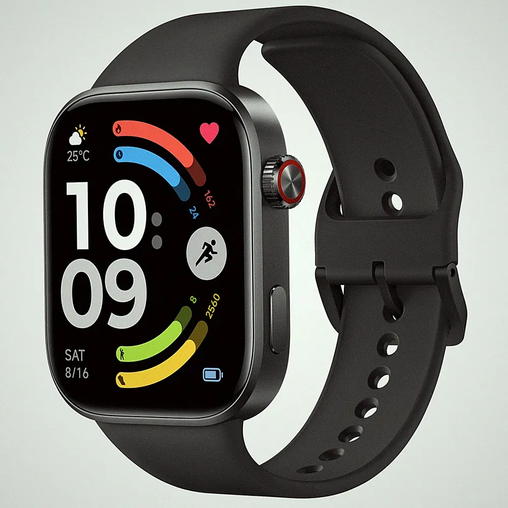 XIAOMI Redmi Watch6 Smartwatch TPU, 135-205 mm, Obsidian Black