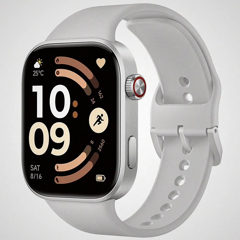XIAOMI Redmi Watch6 Smartwatch TPU, 135-205 mm, Silver Gray
