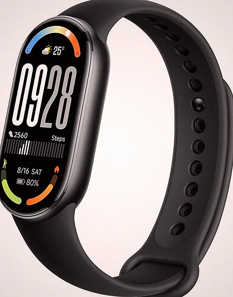 Xiaomi Smart Band 10 Fitness-Tracker,Smartwatch wasserdicht Herzfrequenz Schwarz