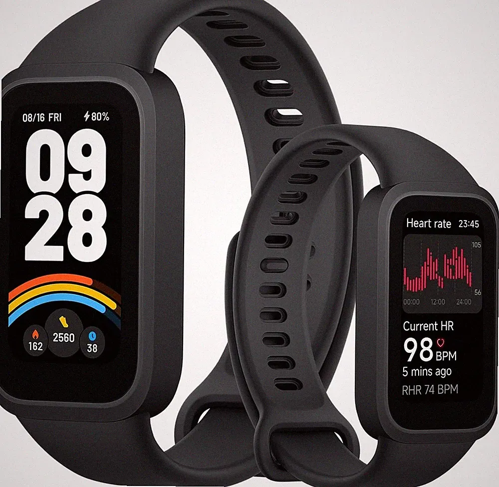 XIAOMI Smart Band 9 Active Smartwatch bis zu 18 Tage Akku 50 Sportmodi Schwarz
