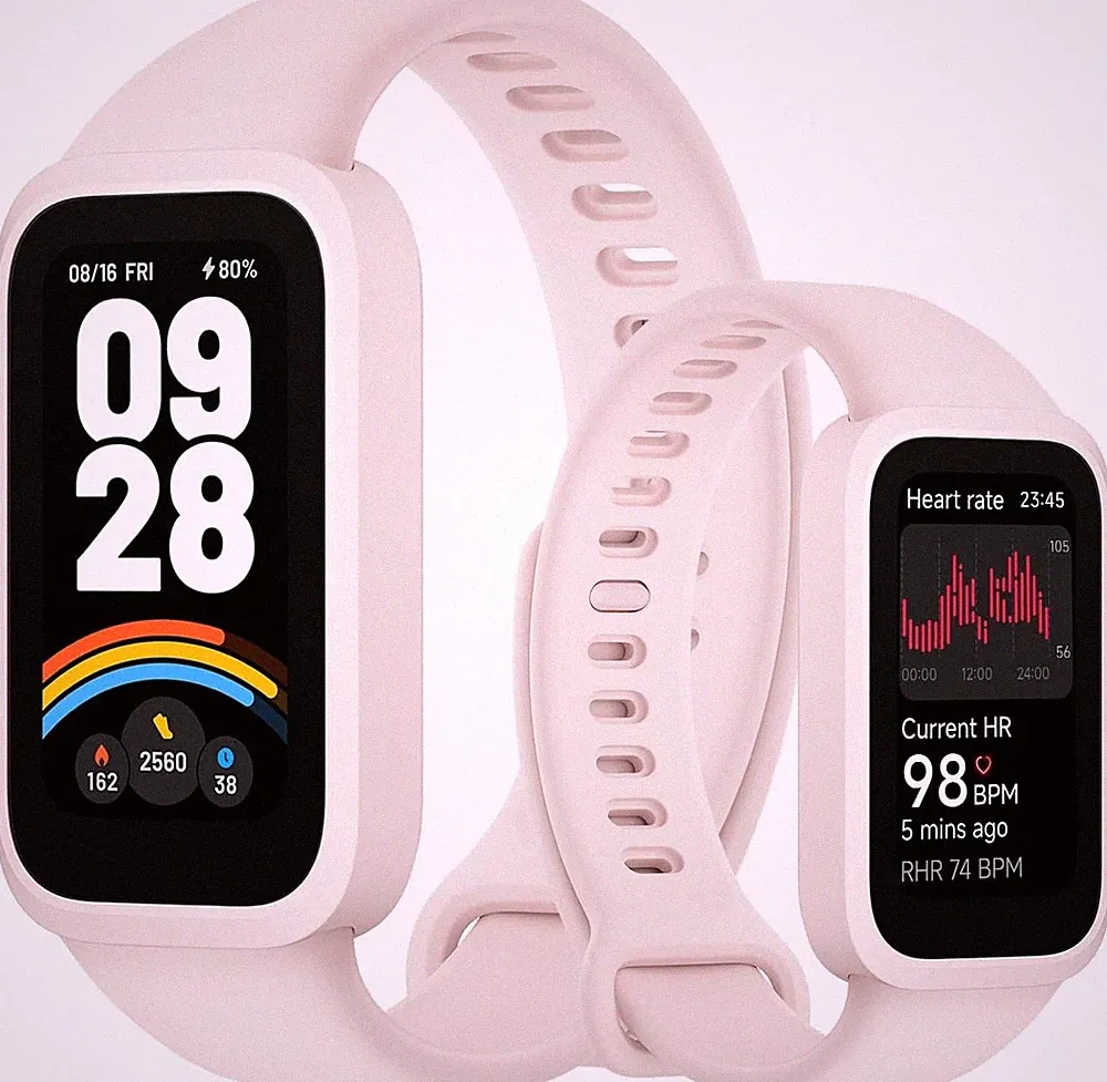 XIAOMI Smart Band 9 Active , Smartwatch , Pink Grade A