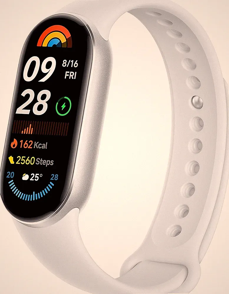 Xiaomi Smart Band 9 Fitness Tracker Smartwatch Bluetooth Weiß Grade B