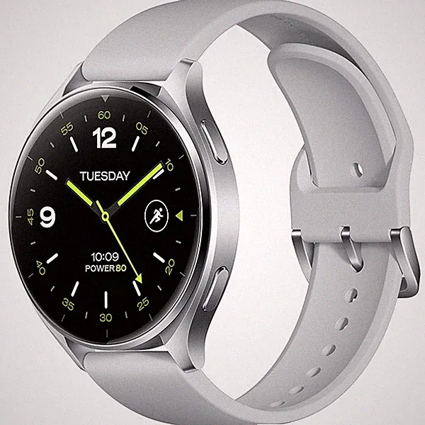 Xiaomi WATCH 2 Silber 46mm Smartwatch Touchscreen GPS Wasserdicht 5 ATM