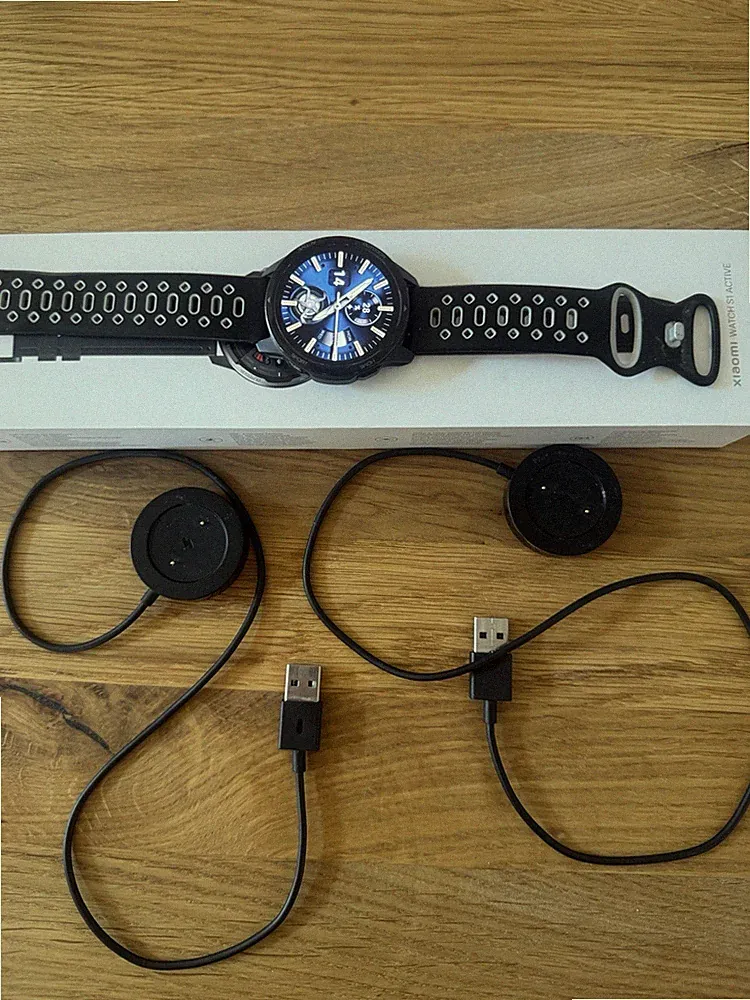 Xiaomi Watch S1 Active Smartwatch 46 mm wasserdicht Bluetooth WLAN GPS Schwarz