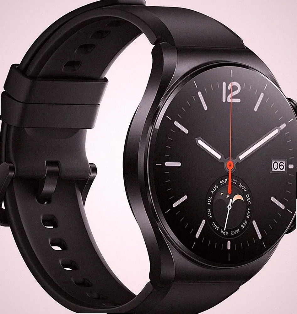 Xiaomi Watch S1 Smartwatch 40mm Edelstahl Bluetooth GPS Schwarz 1,43"AMOLED