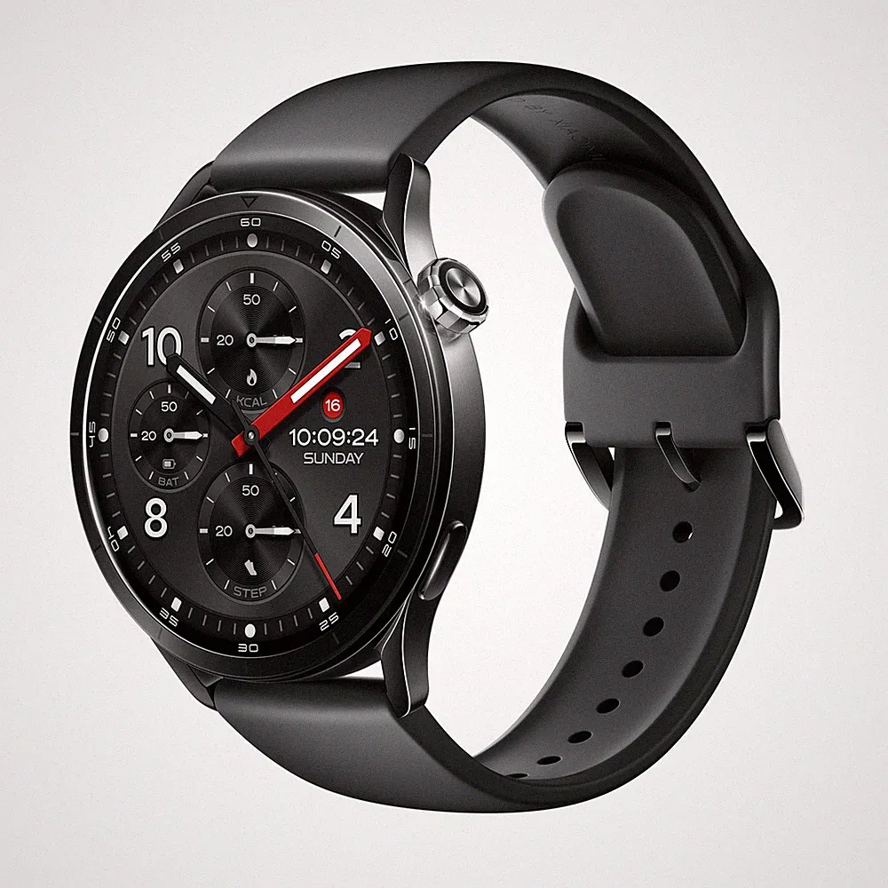 XIAOMI Watch S5 46 Smartwatch Fluorkautschuk, 140-210 mm, Black