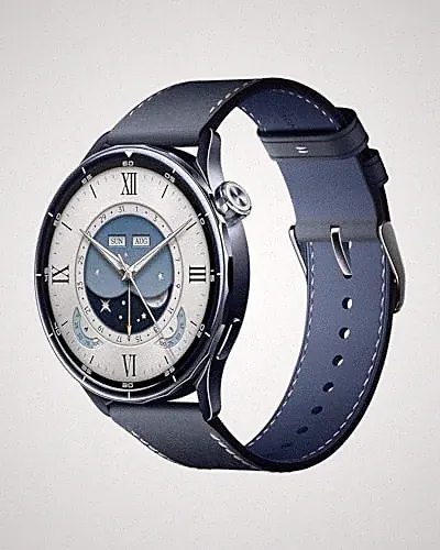 Blue Xiaomi Smartwatch S5 Ceramic Damen