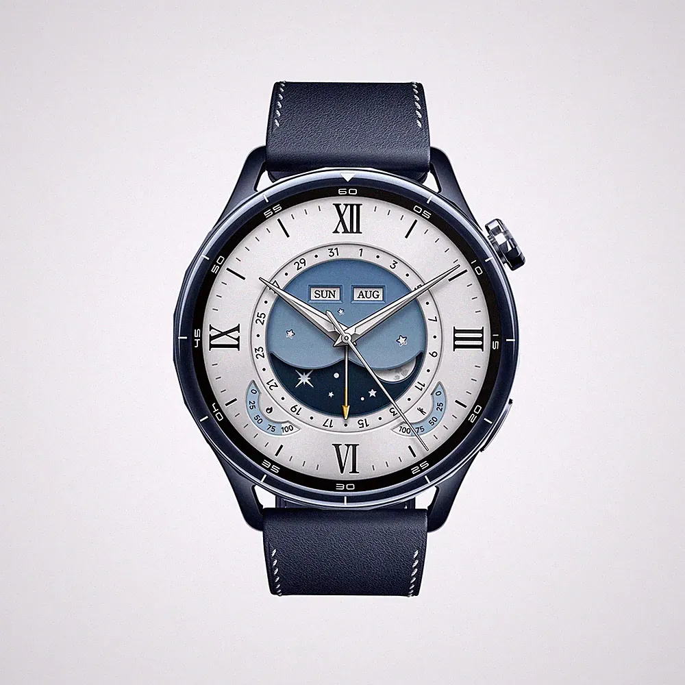 Xiaomi Watch S5 Smartwatch Blau AMOLED GPS Bluetooth Anruf 21 Tage Akku 46mm