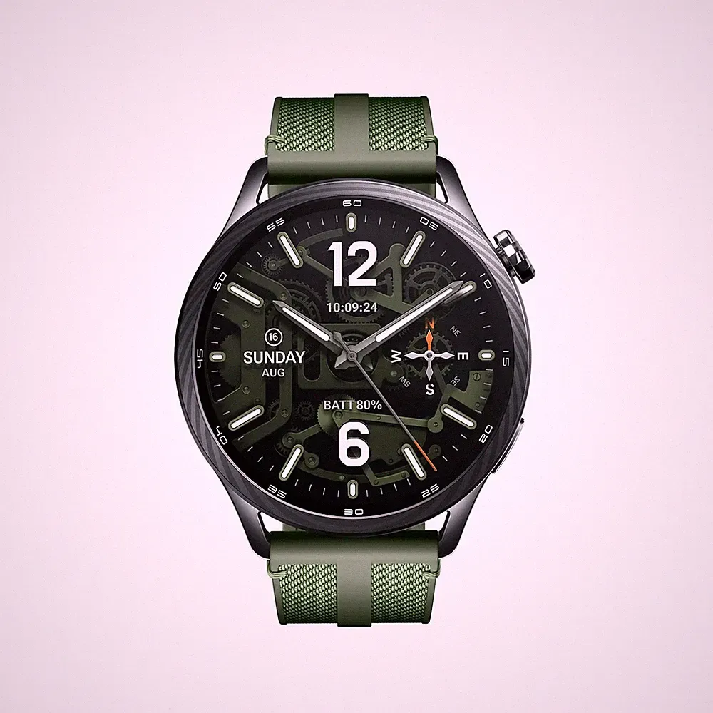 smartwatch damen silber