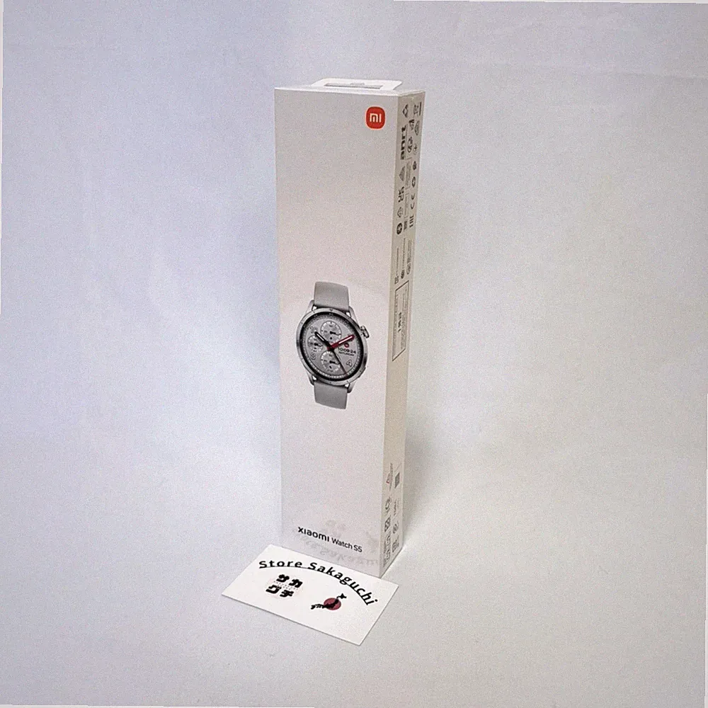 Xiaomi Watch S5 Smartwatch Silber AMOLED GPS Bluetooth Anruf 21 Tage Akku 46mm