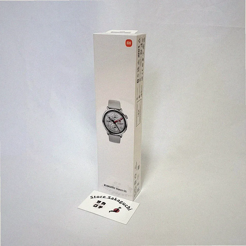 Xiaomi Watch S5 Smartwatch Silber AMOLED GPS Bluetooth Anruf 21 Tage Akku 46mm