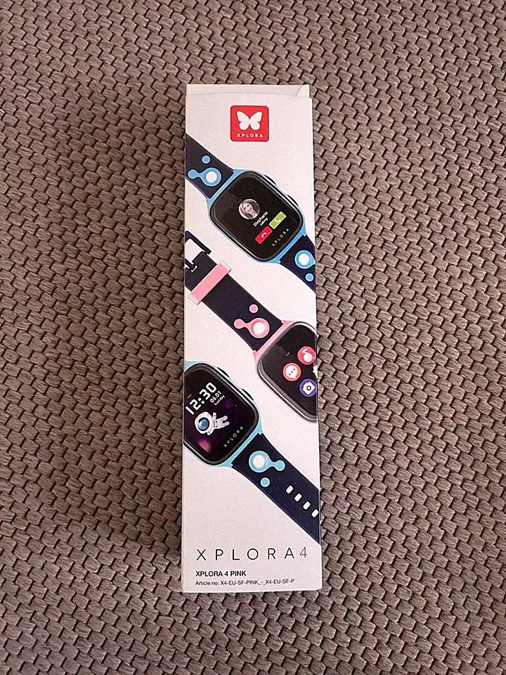 XPLORA 4 Pink - Kinder Smartwatch - GPS Ortung - Kamera - LTE