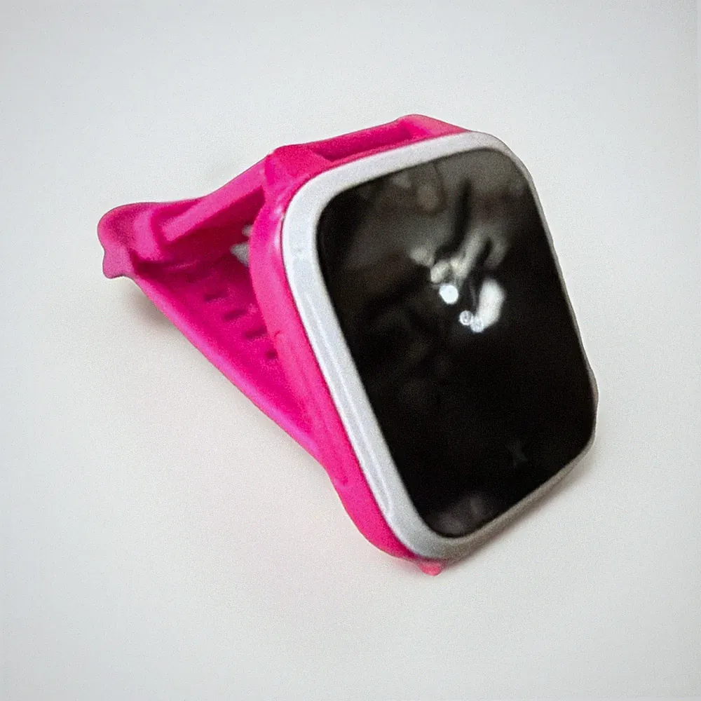 Xplora Let’s go! Smartwatch Kinderuhr 24 mm rosa Silikonarmband GPS